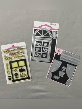 The Stamps Of Life Window2Stamp Clear Stamps Window Dies & Extras4Window Dies